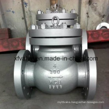 150lb/300lb/600lb/1500lb Cast Steel Wcb Flange End Check Valve